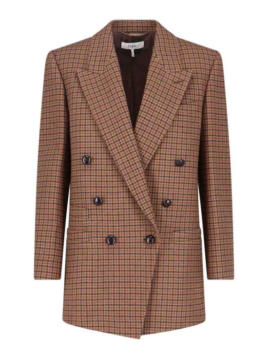 25FW 끌로에 수트 자켓 25WVE6216992N Brown