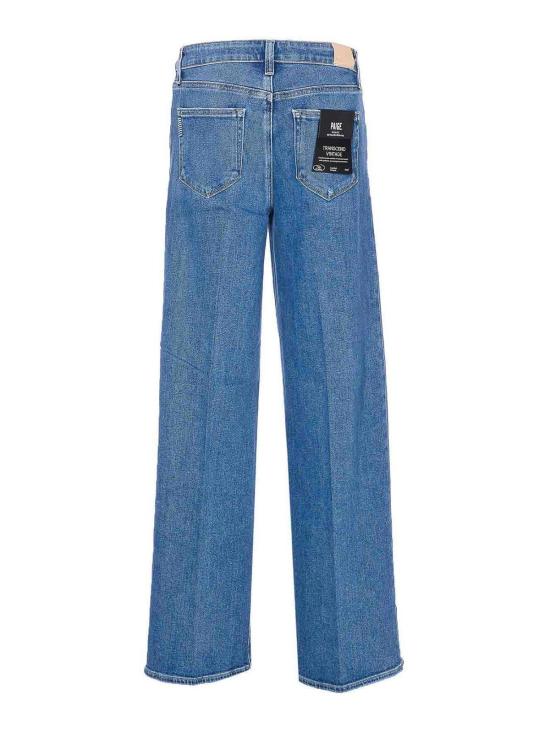  페이지 플레어 팬츠 1J87E77C823 Blue - PAIGE