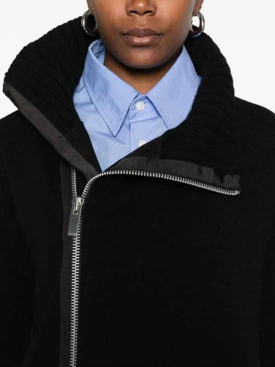 25FW 사카이 미디 스커트 2508123BLACK Black - SACAI