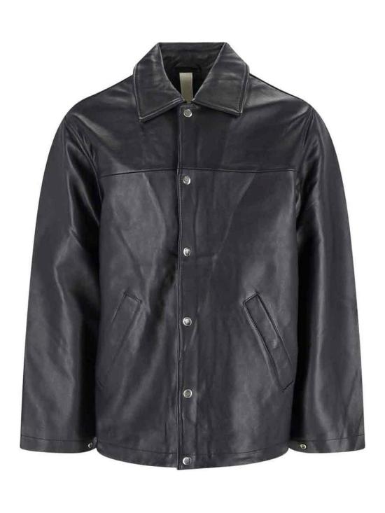  선플라워 가죽 자켓 6043BLACK Black