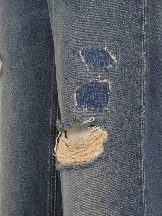 25FW 돌체앤가바나 스트레이트 팬츠 FTC8CDG8NR4S9001 Denim - DOLCE & GABBANA