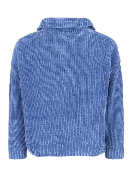 25FW 본사이 폴로 티셔츠 AW25KN013BLU Blue - BONSAI