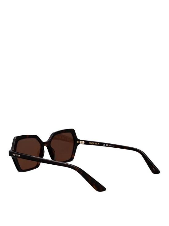 26SS 알렉산더 맥퀸 선글라스 AM0537S002 Brown - ALEXANDER MCQUEEN