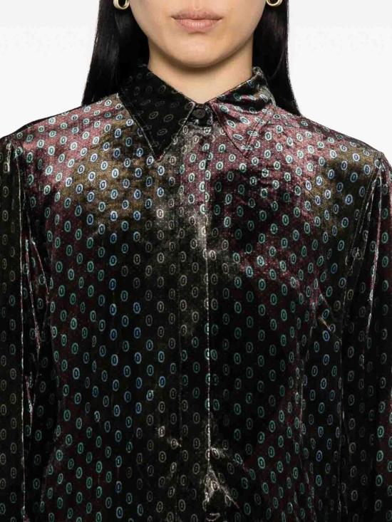 25FW 드리스 반 노튼 블라우스 107062254 Light Brown - DRIES VAN NOTEN