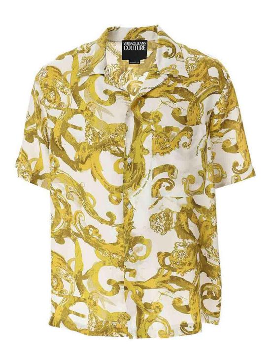  베르사체 반팔 셔츠 76GAL2B076UP203G03 White