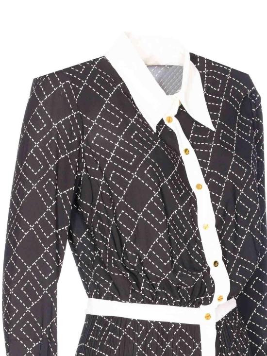 25FW 엘리자베타프랜치 롱 원피스 ABS0256E2EF3 Black - ELISABETTA FRANCHI