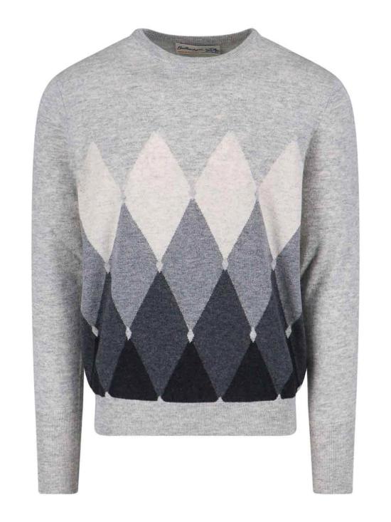 26FW 발렌타인 스웨터 B2P00012KA895001 Grey