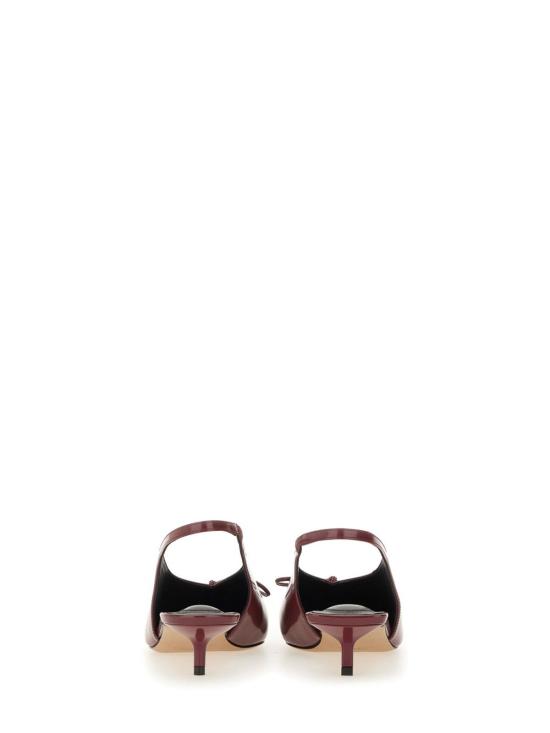 25FW 자크뮈스 힐/펌프스 FOW00138AC18A03490 Dark Red - JACQUEMUS