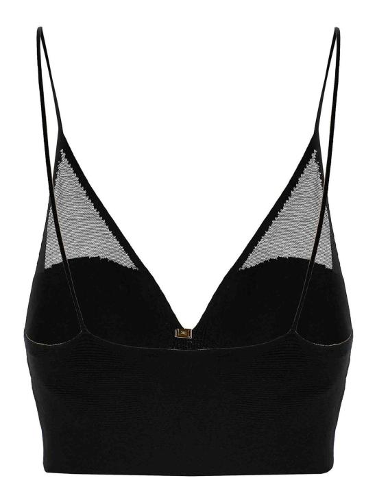 25SS 엘리자베타프랜치 반팔 티셔츠 TK25Q51E2110 Black - ELISABETTA FRANCHI