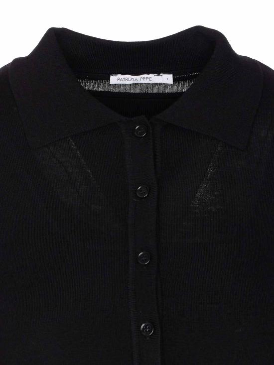 25FW 파트리지아페페 가디건 8K0300KM36K103 Black - PATRIZIA PEPE