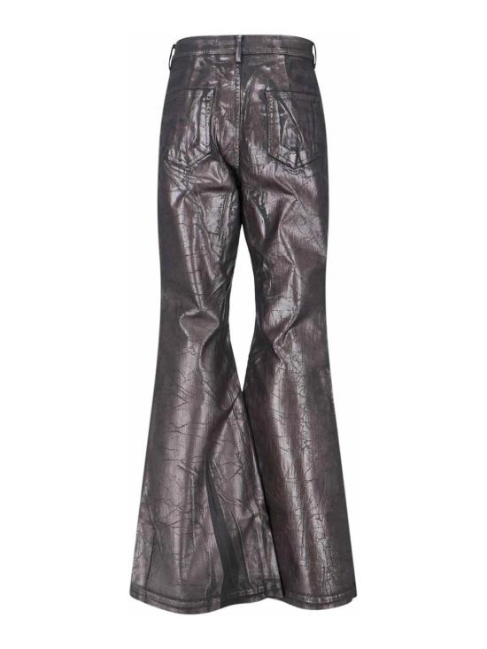 25FW 릭 오웬스 스트레이트 팬츠 DU02E7365SBZMC94 Black - RICK OWENS