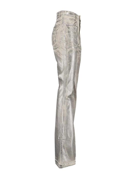 25FW 릭 오웬스 스트레이트 팬츠 DS02E7311SDPF128 Silver - RICK OWENS