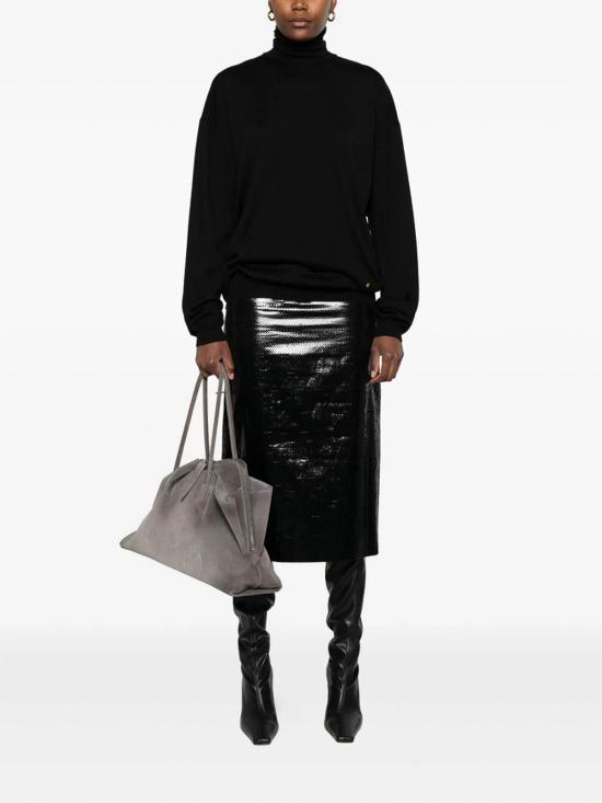  모스키노 터틀넥 90755010555 Black - MOSCHINO