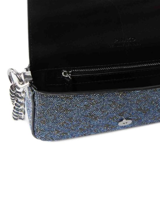  핑코 크로스백 105353A20DZZFN Silver - PINKO