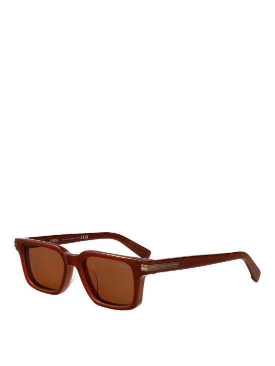  에르메네질도제냐 선글라스 EZ028045E Brown - ERMENEGILDO ZEGNA