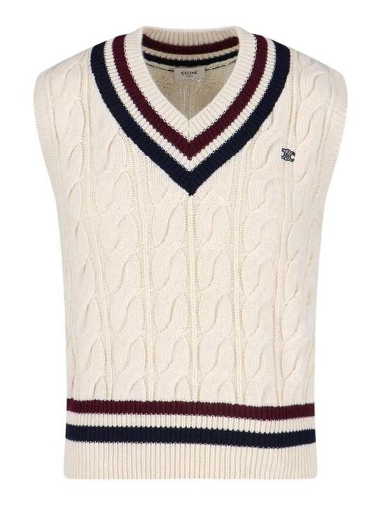 25SS 셀린느 베스트 RY0BMD062FZV1 White