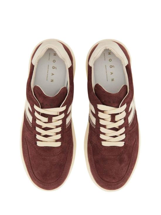 25FW 호간 스니커즈 HXW6300EU5TUHO0UUJ Dark Red - HOGAN