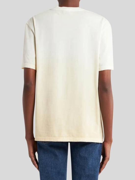 25FW 에트로 반팔 티셔츠 WRMA0005AKB25W4567 Light Orange - ETRO