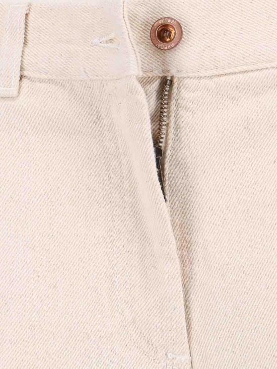 25FW 아스페시 스트레이트 팬츠 0160G37101042 White - ASPESI