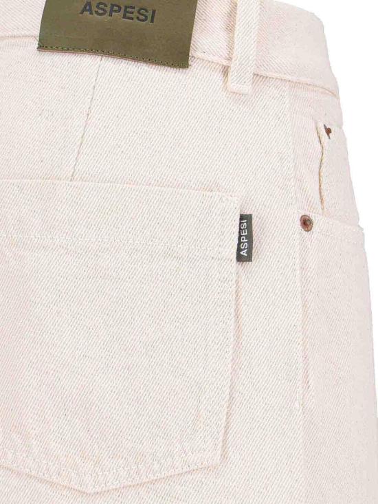 25FW 아스페시 스트레이트 팬츠 0160G37101042 White - ASPESI