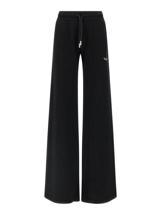  오프화이트 스트레이트 팬츠 OWCH022F25FLE00110011001 Black