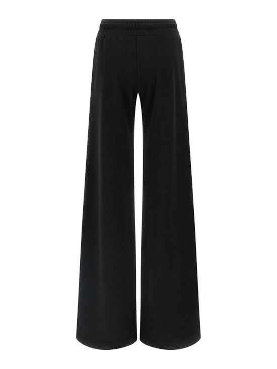  오프화이트 스트레이트 팬츠 OWCH022F25FLE00110011001 Black - OFF WHITE