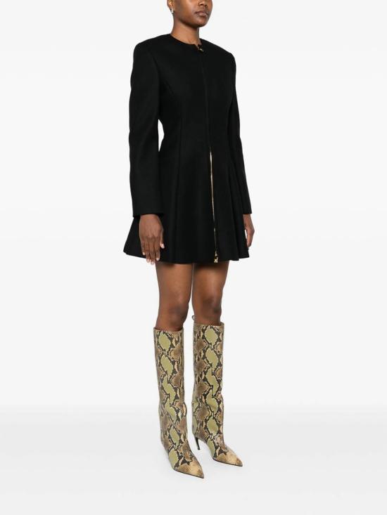  베르사체 플레어 팬츠 1A1528610208571B000 Black - VERSACE