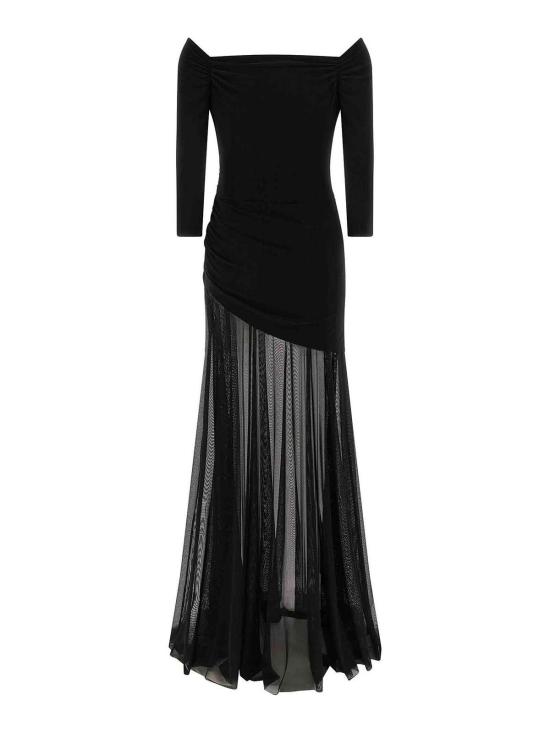  노마카말리 플레어 팬츠 KK3253PMR20001 Black - NORMA KAMALI