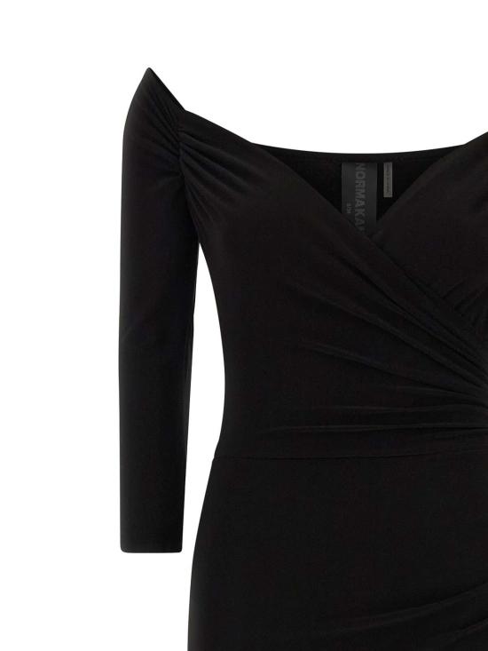  노마카말리 플레어 팬츠 KK3253PMR20001 Black - NORMA KAMALI