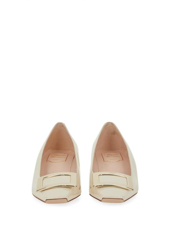 26FW 로저비비에 벨 비비어 펌프스 힐 RVW00600920D1P9999 WHITE - ROGER VIVIER