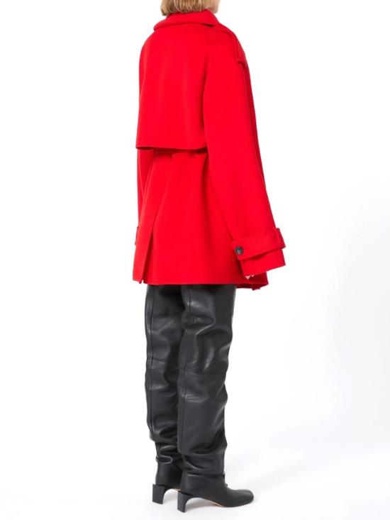 26FW 스포트막스 YOLE 울코트 2522016063600015 Red - SPORTMAX