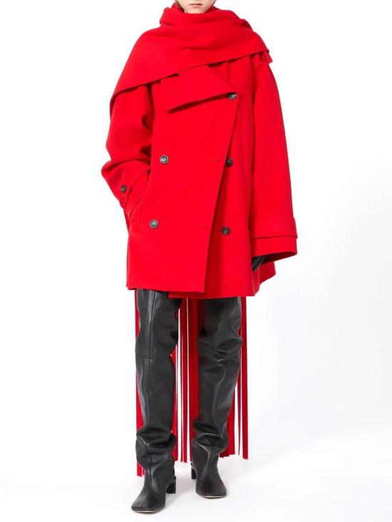 26FW 스포트막스 YOLE 울코트 2522016063600015 Red - SPORTMAX