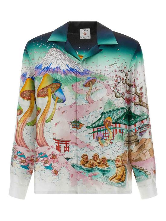  카사블랑카 셔츠 UAW25SH00603FLOWERS Multicolour