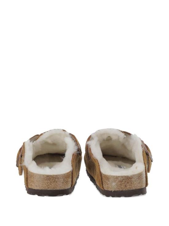  버켄스탁 샌들 1001141SHEARLINGMINKSUEDELEATHER Brown - BIRKENSTOCK