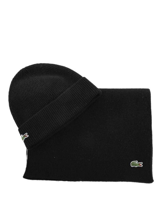 25FW 라코스테 비니 RB5385031 Black