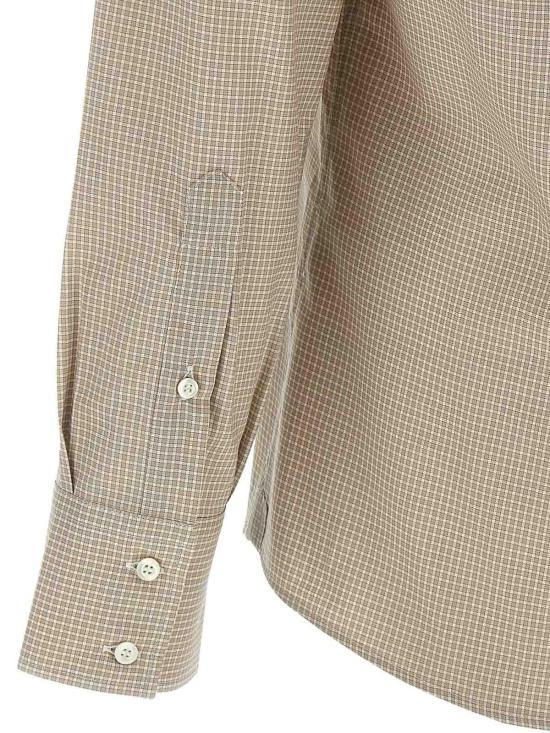  브루넬로 쿠치넬리 셔츠 MY6460038C023 Beige - BRUNELLO CUCINELLI