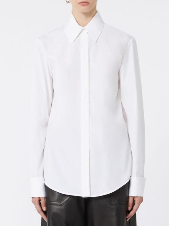  스포트막스 셔츠 2522196011600001 White - SPORTMAX