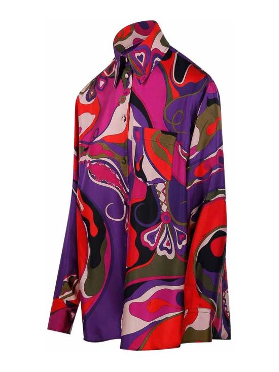 25FW 에밀리오푸치 블라우스 5URJ105U731017 Multicolour - EMILIO PUCCI