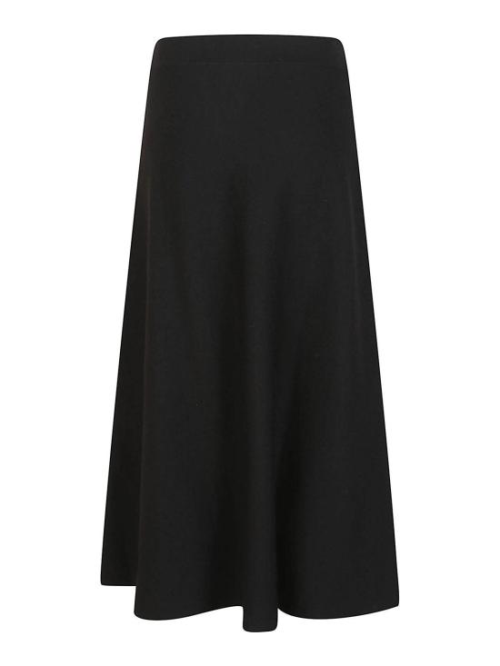 25FW 파로쉬 미디 스커트 D560604013 Black - PAROSH