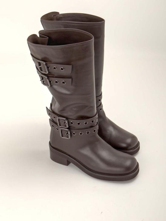 25FW 레실라 부츠 1848C040SACHER Brown - LE SILLA