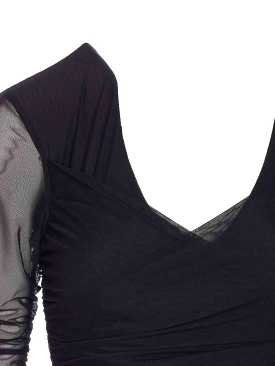 25FW 마 데 마가리타스 미디 스커트 MMABW01353NE01 Black - MAR DE MARGARITAS