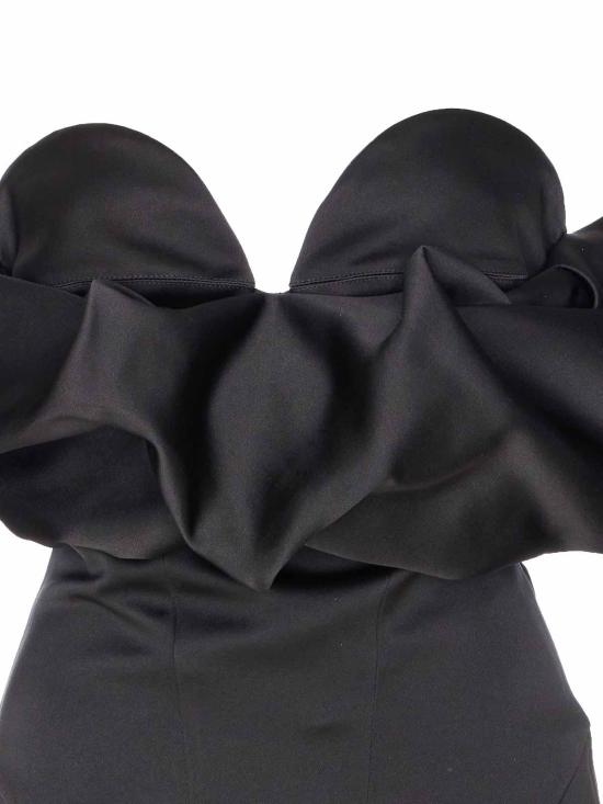 25FW 엘리자베타프랜치 미디 원피스 AB71456E2110 Black - ELISABETTA FRANCHI