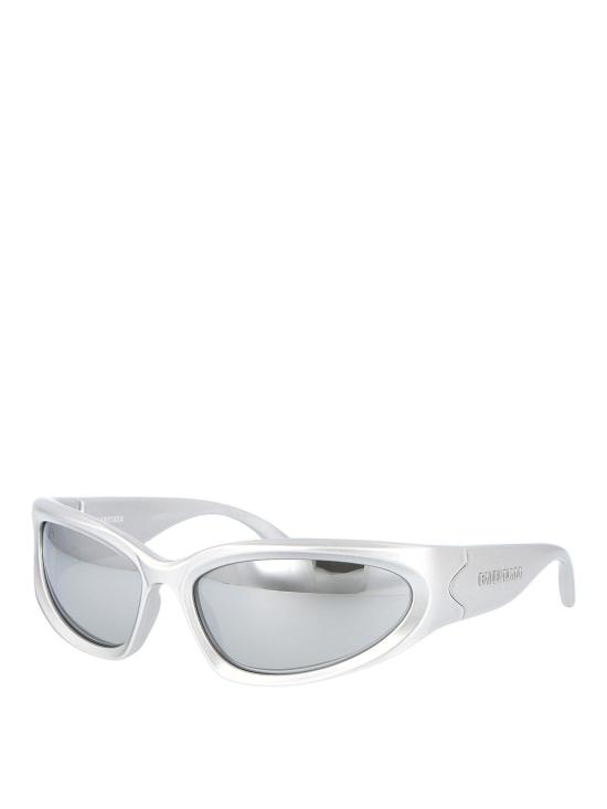 26SS 발렌시아가 선글라스 BB0157S004 Silver - BALENCIAGA