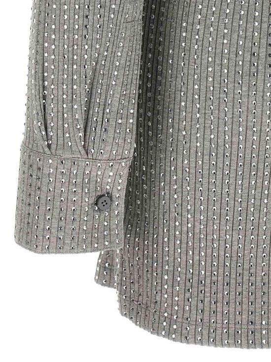  디 아티코 플레어 팬츠 251WCA00456183 Grey - THE ATTICO