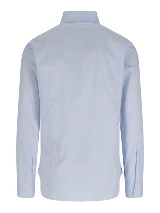 25FW 발바 긴팔 셔츠 I1U13P0150205U0003 Blue - BARBA