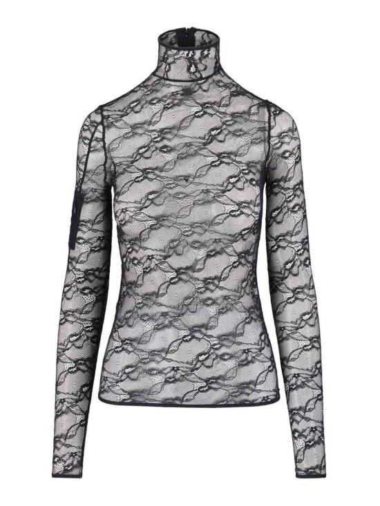  쿠레쥬 민소매 티셔츠 325CTO444PA01329999 Black