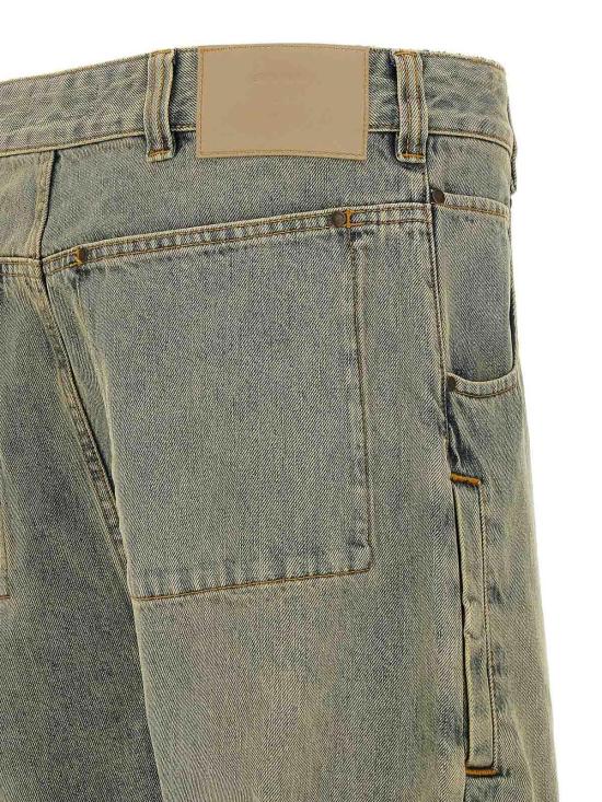  엔타이어 스튜디오 스트레이트 팬츠 ESUS2511007SWSW Yellow - ENTIRE STUDIOS