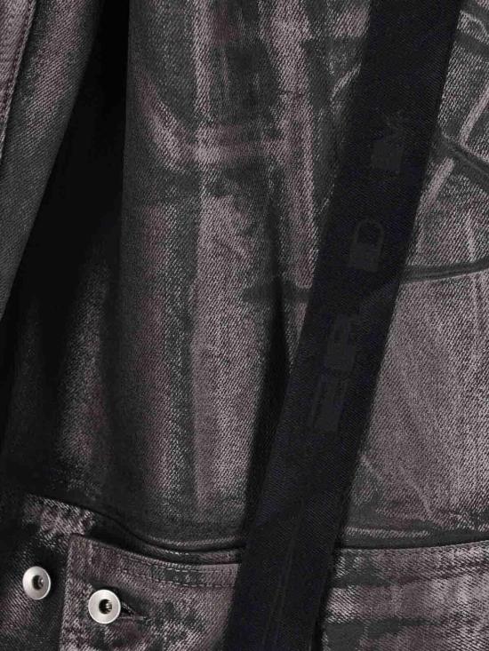 25FW 릭 오웬스 가죽 자켓 DU02E7752BZMC94 Brown - RICK OWENS