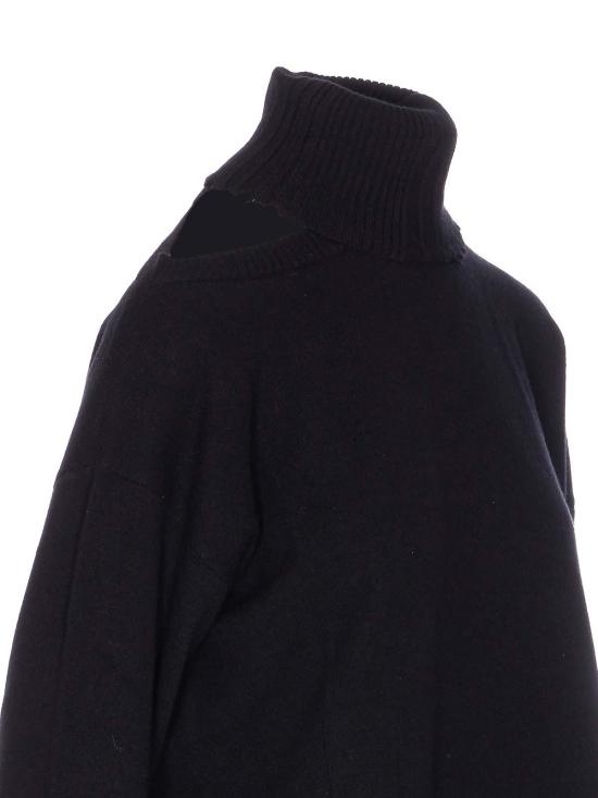 25FW 우마 왕 민소매 티셔츠 UK7134UW900 Black - UMA WANG