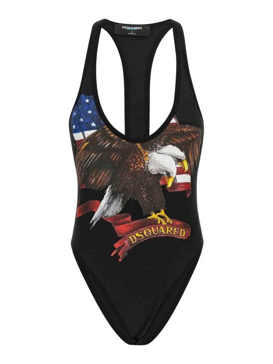  디스퀘어드2 민소매 티셔츠 S73NA0082DTJ011961 Black